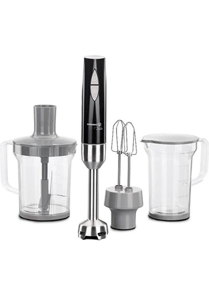 Vertex Mega Inox/siyah Blender Set A445