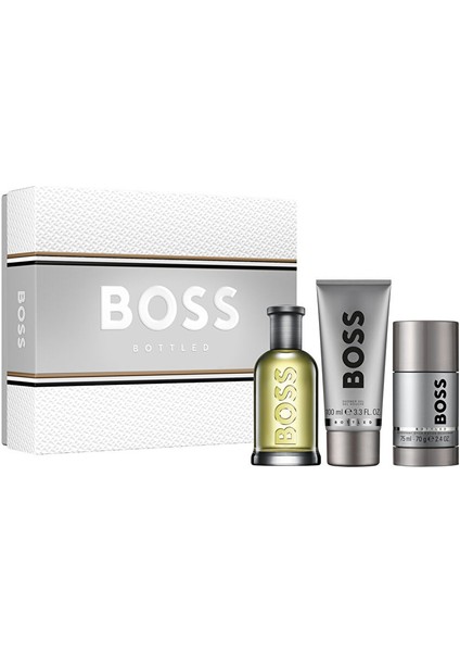 Boss Bottled Edt Parfüm Set EDT100 SG100 DS75 Iv