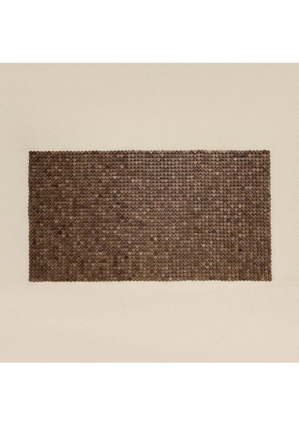Gomez Ahşap Paspas 60X100 cm Natural