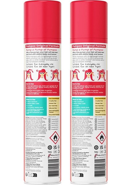 Original Kuru Şampuan - Original Dry Shampoo X2