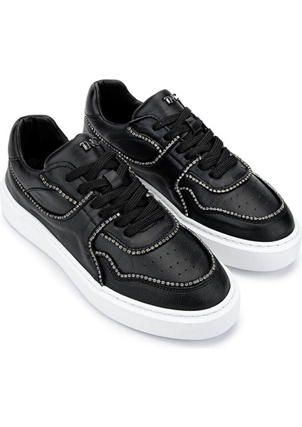 Kadın Hakiki Deri Siyah Deri Sneakers & Spor Ayakkabı fiyatları