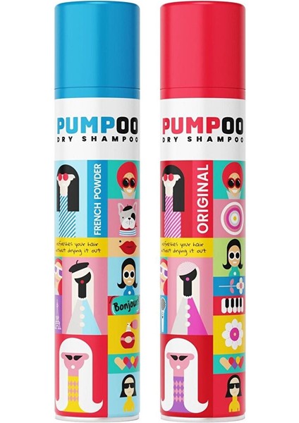 Orijinal Kuru Şampuan + Kuru Şampuan French Powder 200 ml