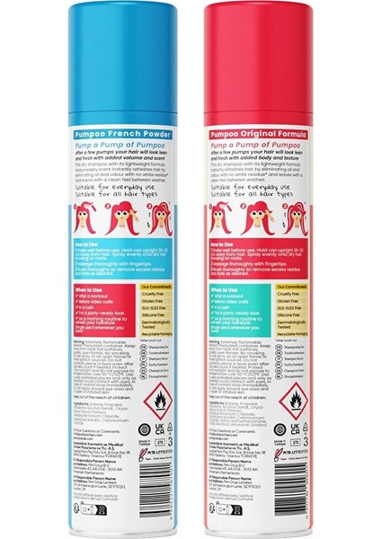 Orijinal Kuru Şampuan + Kuru Şampuan French Powder 200 ml