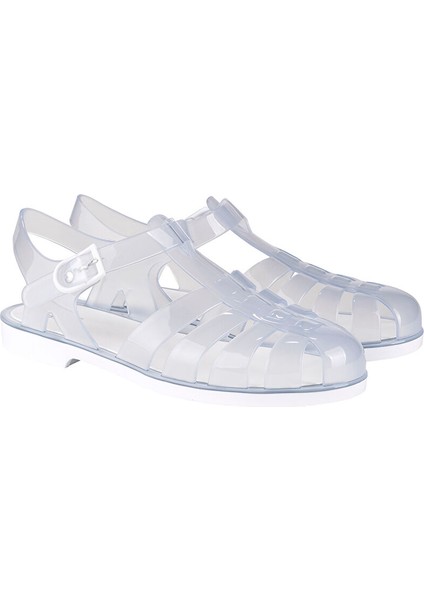 Beyaz Kadın Sandalet S10261 Bıarrıtz Crıstal modelleri