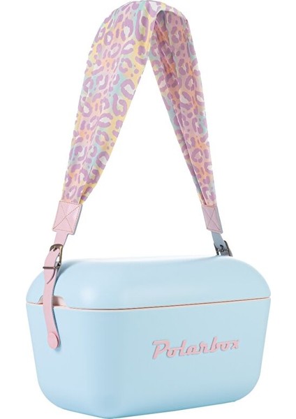 Prinkstyle Animal Pink %100 Pamuk Kayışlı Soğuk Tutucu Buzluk ve Sıcak Tutucu Thermo Çanta 20 Lt