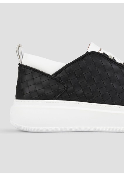 Siyah Erkek Deri Sneaker Wembley indirimleri