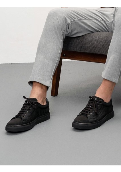 Siyah Erkek Sneaker 28278 indirimleri