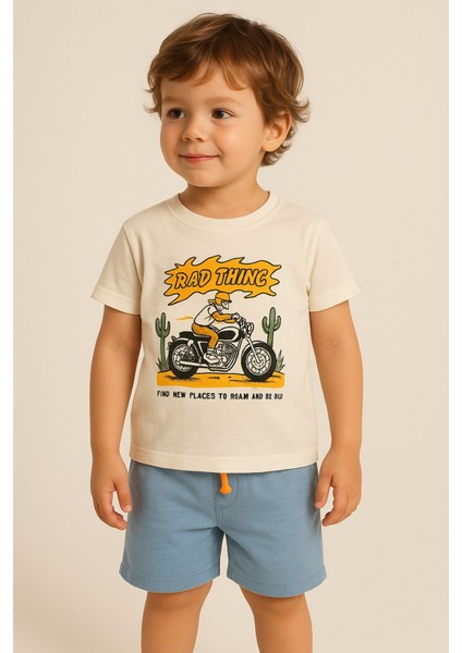 Erkek Çocuk Yazlık Tişört ve Şort Takım