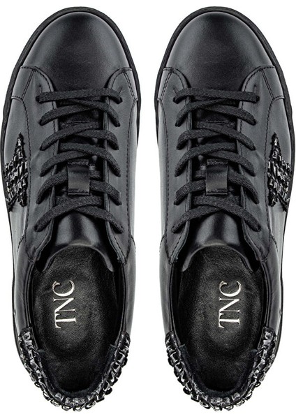 Beyaz Kadın Deri Sneaker 1056 HE1065 Bn Ayk SK24-25 indirimleri