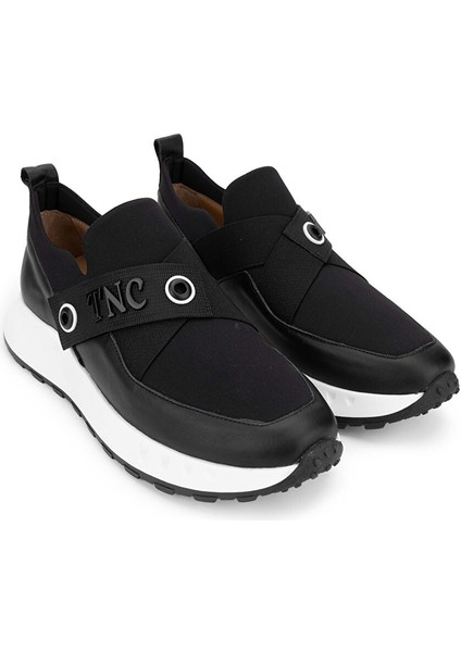 Siyah Kadın Deri Sneaker 775 Y-4057 Bn Ayk Y24 fiyatları