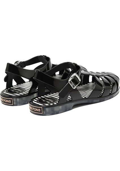 Kadın Sandalet Cuba Toni Pons 002- Black Shiny fırsatları