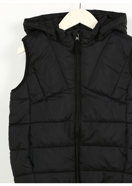 Siyah Erkek Çocuk Yelek Nkmmemphıs Vest Pb modelleri