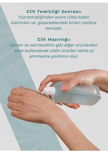 Huş Ağacı Özü ve Hyalüronik Asit Içeren Nemlendirici Yatıştırıcı Kore Tonik 100ML modelleri