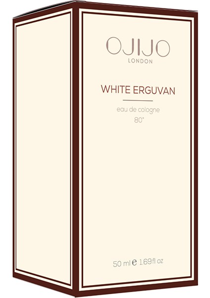 White Erguvan Kolonya 50 ml - 80° Edc