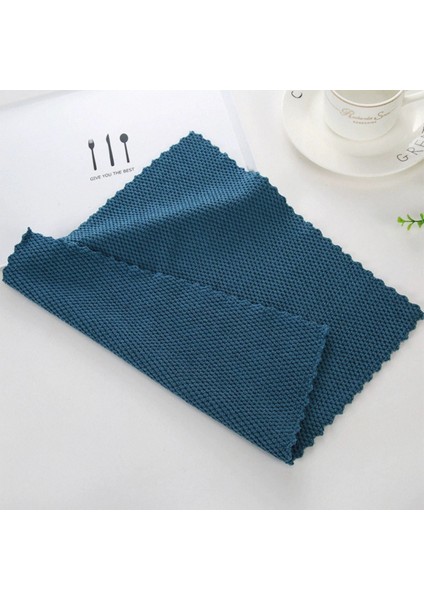 Mutfak Temizlik Bezi 30*30 cm Leke Tutmaz Koku Yapmaz Kadife Mutfak Bezi (3 Adet) fırsatları
