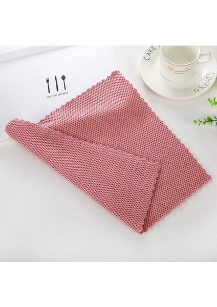 Mutfak Temizlik Bezi 30*30 cm Leke Tutmaz Koku Yapmaz Kadife Mutfak Bezi (3 Adet) indirimleri