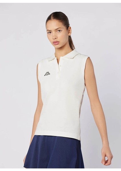 32244WW-001 Tennıs Wws Slım Tur Beyaz Kadın Regular Fit Polo T-Shirt fiyatları