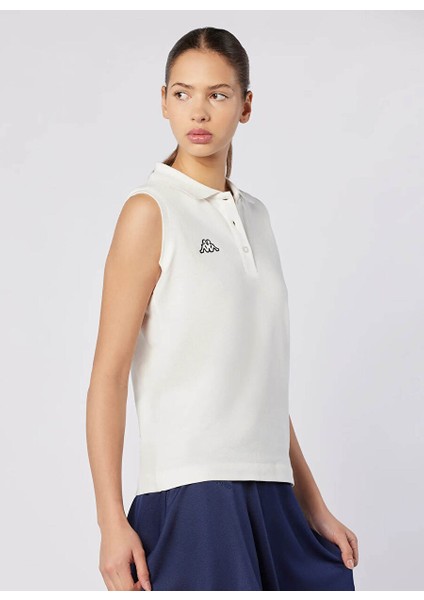 32244WW-001 Tennıs Wws Slım Tur Beyaz Kadın Regular Fit Polo T-Shirt modelleri