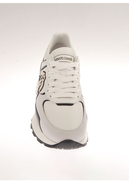 Beyaz-Siyah Kadın Deri Sneaker 20620C modelleri