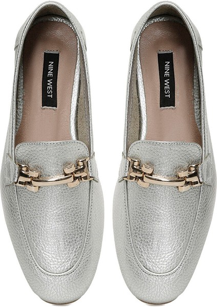 Omerro 5fx Gümüş Kadın Loafer fırsatları