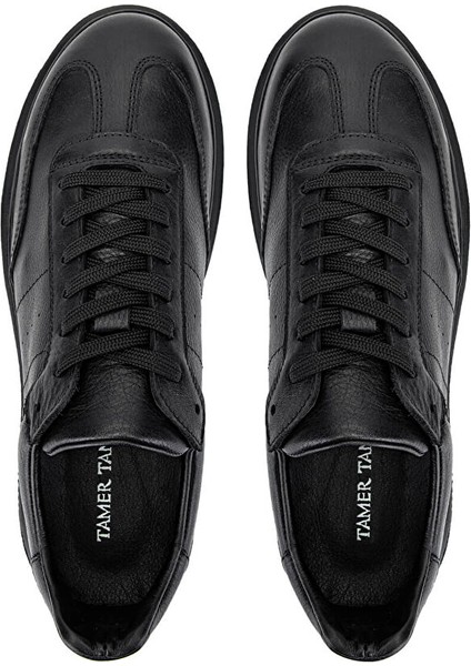 Erkek Hakiki Deri Siyah Sneakers & Spor Ayakkabı indirimleri