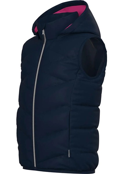 Lacivert Kız Çocuk Fermuarlı Kolsuz Yelek Nmfmemphıs Vest Pb modelleri