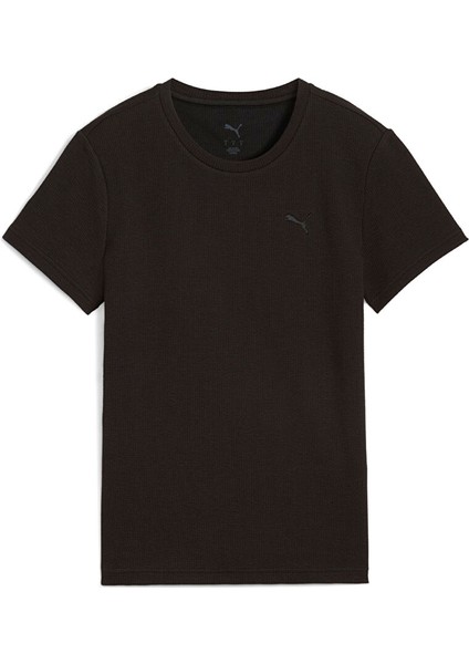 Siyah Kadın Regular Fit T-Shirt 68505301 Her Tee fırsatları