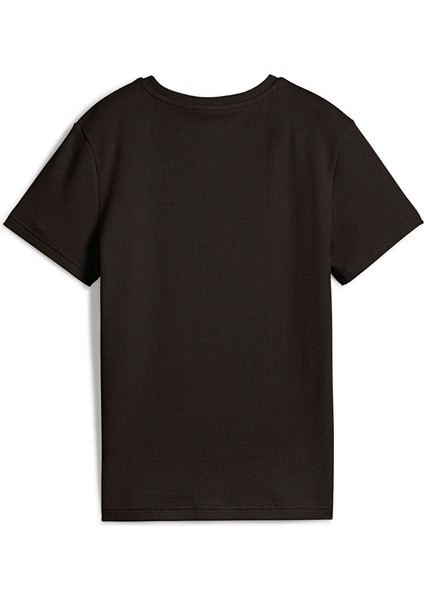 Siyah Kadın Regular Fit T-Shirt 68505301 Her Tee indirimleri
