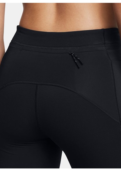 Siyah Kadın Dar Düz Tayt 1386345-001 Ua Run Anywhere Shorts fırsatları