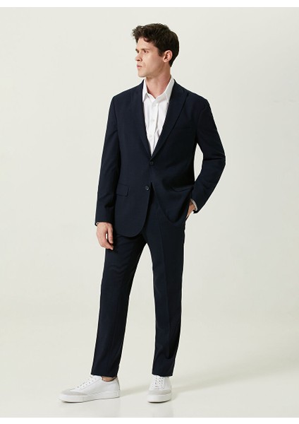Normal Bel Slim Fit Indigo Erkek Takım Elbise 1087337 modelleri