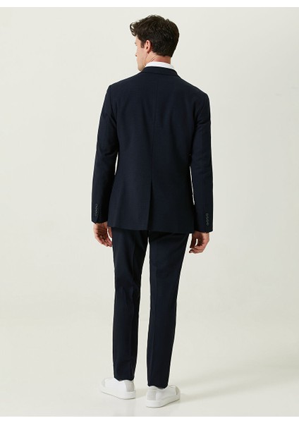 Normal Bel Slim Fit Indigo Erkek Takım Elbise 1087337 fırsatları