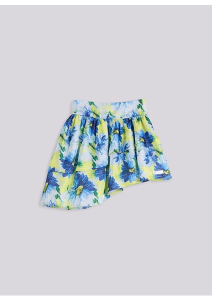 Bg Store Kız Çocuk Desenli Etek