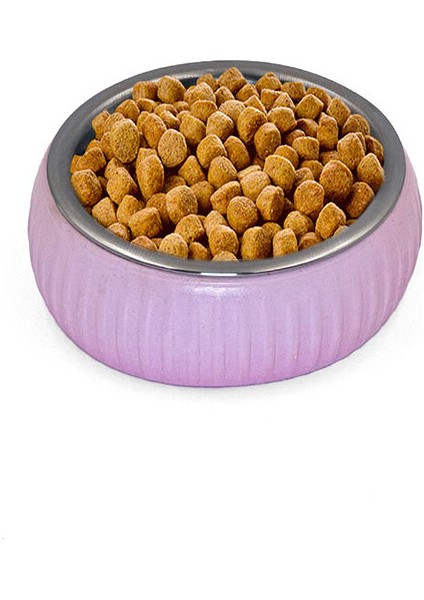 Mikopet Organik Seramik Mama Kabı Pembe