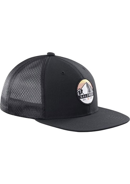 Trucker Flat Cap Unisex Şapka LC1680300 Siyah