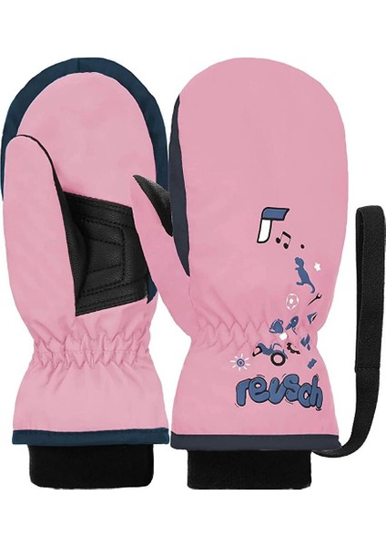 Mitten Çocuk Pembe Kayak Eldiveni modelleri