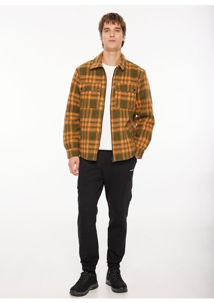 Haki Erkek Relaxed Fit Kareli Mont D3WM-MNT6 fiyatları