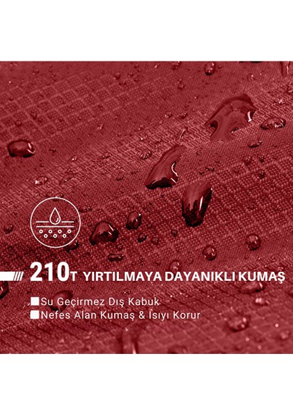 Kingcamp Freespace 250 Relax -8°c Geniş Uyku Tulumu Wine Sol F. fiyatları