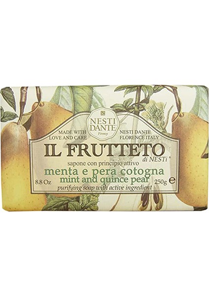 Il Frutteto Mint & Quince Pear Sabun Temizleyici