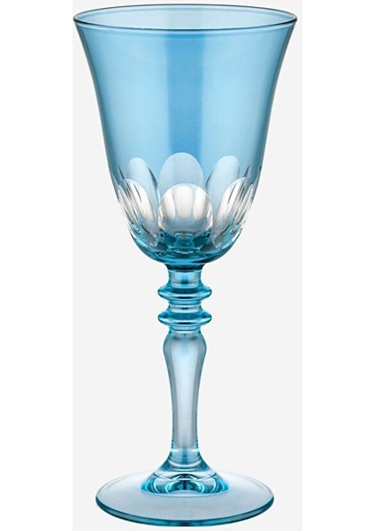 Nora Turkuaz Cam Kadeh 270 ml