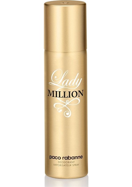 Lady Million My Gold Edt 80 ml Deodorant