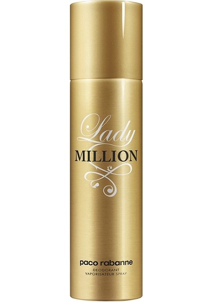 Lady Million My Gold Edt 80 ml Deodorant