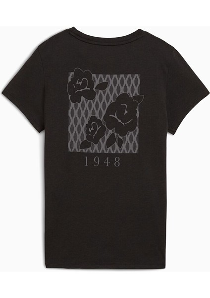 52655901 Graphıcs Traın Concept Tee Siyah Yuvarlak Yaka Regular Fit Kadın T-Shirt fiyatları
