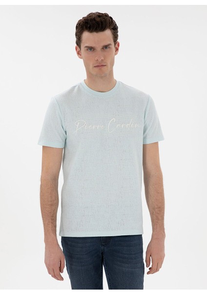 Yeşil Erkek Slim Fit T-Shirt Varna