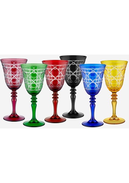 Gloria Mavi Cam Kadeh 270 ml modelleri