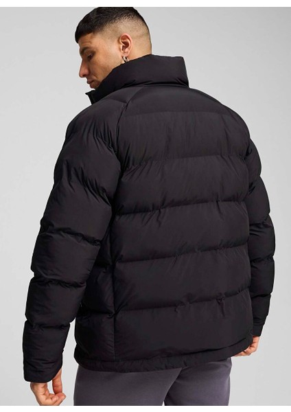 Siyah Erkek Fermuarlı Normal Düz Mont 62646901 Mono Jacket