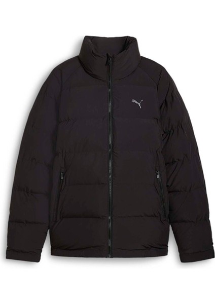 Siyah Erkek Fermuarlı Normal Düz Mont 62646901 Mono Jacket
