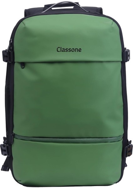 VC173-07G Vıp Vacum Trl Serisi 14,15.6, 17,3 Inç Vakum Laptop Sırt Çantası- Yeşil