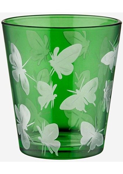 Farfalla Yeşil Cam Su Bardağı 345 ml