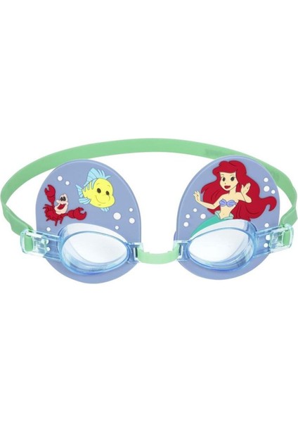 Deniz Kızı Temalı Kız Çocuk Deniz Gözlüğü, Renkli ve Eğlenceli Tasarım