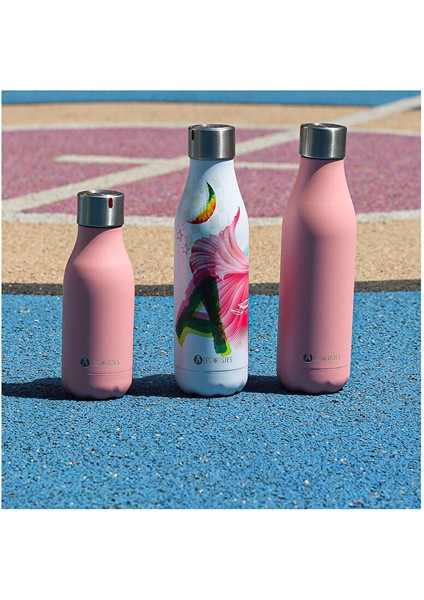Isı Yalıtımlı Çelik Termos 500ML Pembe fırsatları